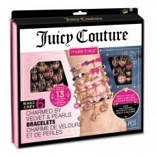 Juicy Couture: Набор для творчества 'Браслеты украшенные бархатом и жемчужинами'