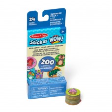 Melissa & Doug. Sticker WOW: Набор из мини-блокнота и запасных наклеек для штампа «Сюрприз»