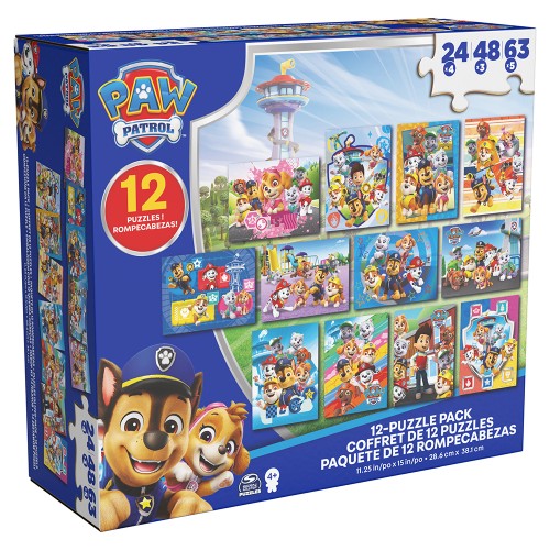 Набор пазлов «Щенячий патруль» 12 в 1 (Spin Master - пазлы) Набор пазлов «Щенячий патруль» 12 в 1 (Spin Master - пазлы)