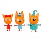 Три кота: игровой набор Коржик, Карамелька и Компот (Уценка) (Три кота)