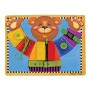 Melissa & Doug: Деревянная доска с застежками (Melissa & Doug)