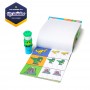 Melissa & Doug. Sticker WOW: Набор с блокнотом и штампом с наклейками «Динозавр» (Melissa & Doug)