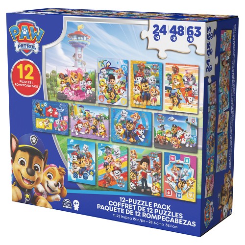 Набор пазлов «Щенячий патруль» 12 в 1 (Spin Master - пазлы) Набор пазлов «Щенячий патруль» 12 в 1 (Spin Master - пазлы)