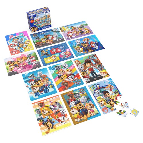 Набор пазлов «Щенячий патруль» 12 в 1 (Spin Master - пазлы) Набор пазлов «Щенячий патруль» 12 в 1 (Spin Master - пазлы)