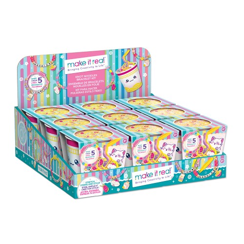 Make it Real: Набір для створення браслетів 'Яскрава локшина' (Make it Real)
