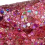 ORB Slimy Xtreme Glitterz: глітерний слайм рожевий (90 г) (ORB)