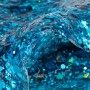 ORB Slimy Xtreme Glitterz: глітерний слайм блакитний (90 г) (ORB)