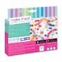 Make it Real: Большой набор для создания браслетов с бусинами Хейши и футляром для хранения 'Сочные цвета' (Make it Real)