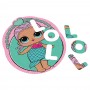 Пазл фигурный 'Кукла L.O.L.Surprise' со стикерами для украшения (Spin Master - пазлы)