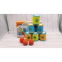 Игрушка "Cans Game" 6 банок 10 см, 3 мячика 6 см