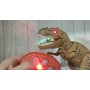 Интерактивная игрушка на радиоуправлении "Динозавр" (коричневый) (MiC)