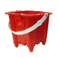 Ведерко для игры в песочнице, красный