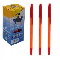 Ручка масляная шариковая 1мм, ЧЕРНАЯ 